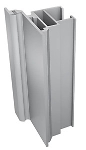 Дверной короб INVISIBLE (2х2150мм + 1х1050+ 2закладные+ петли) Алюминиевый с уплотнителем Fly Doors.